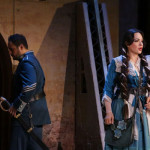 Мурат Карахан (Хозе), Анна Нечаева (Микаэла). Фото - Дамир Юсупов